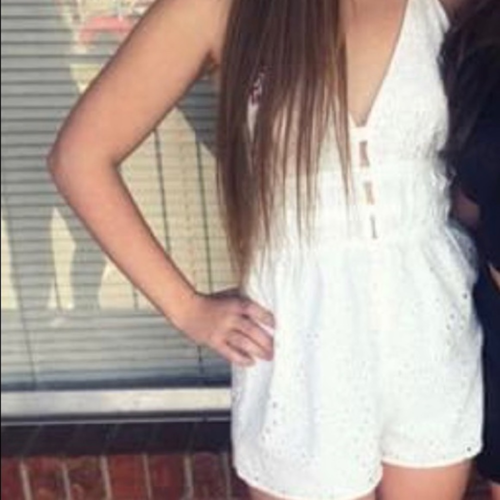 White romper